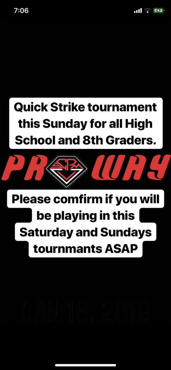 PlaymakerWay's tweet photo. Walk throughs FRIDAY! Inter squad scrimmage SATURDAY! Quick strike tournament SUNDAY! Let’s Get this work in all weekend ! #RoundTheTroopsUp #ProWayPlayMakers https://t.co/jxlKuUYhis