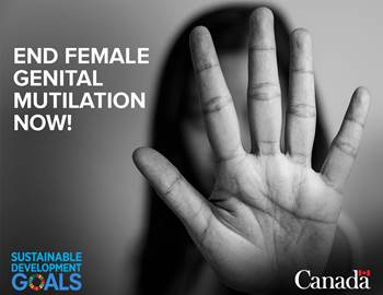 mclaudebibeau's tweet photo. SHARE if you think female genital mutilation must end NOW! Today is Zero Tolerance Day for Female Genital Mutilation.
EVERY YEAR more than 3 million girls go through this awful crime... 🇨🇦 will continue fight to end this practice. Are you with us ? #hervoiceherchoice #EndFGM https://t.co/TzsEW9wNvB