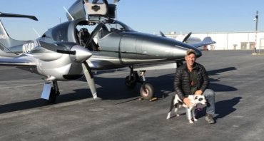 PilotsNPaws's tweet photo. Welcome New PNP Pilot Frank Cucci from Norfolk. Frank says, "I’ve flown 2 missions so far &amp; really enjoy it!" Gotta wonder what these sweet pups are thinking watching Captain Frank during their Freedom Flight? #petmate #PNP #adoptdontshop #loveourpilots @louwegner https://t.co/sBzOp99wAN