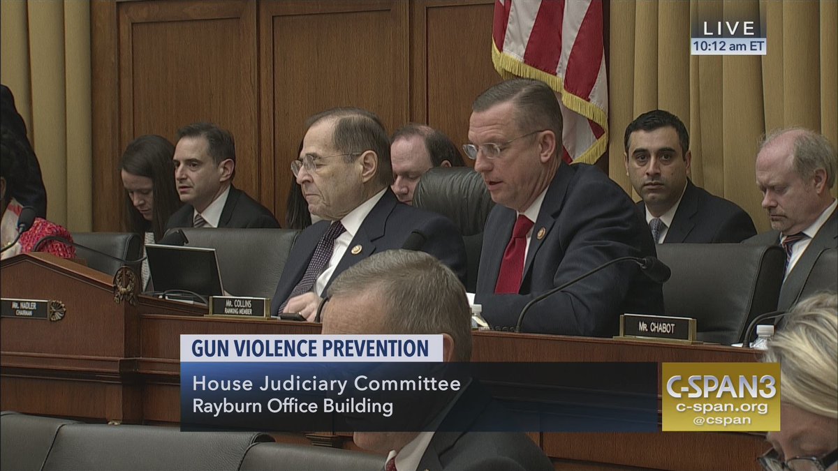 cspan's tweet photo. .@HouseJudiciary @JudiciaryGOP hearing on Gun Violence – LIVE on C-SPAN3, @cspanRadio &amp; online here: https://t.co/tQLsugOaev https://t.co/BGuBPjnljy