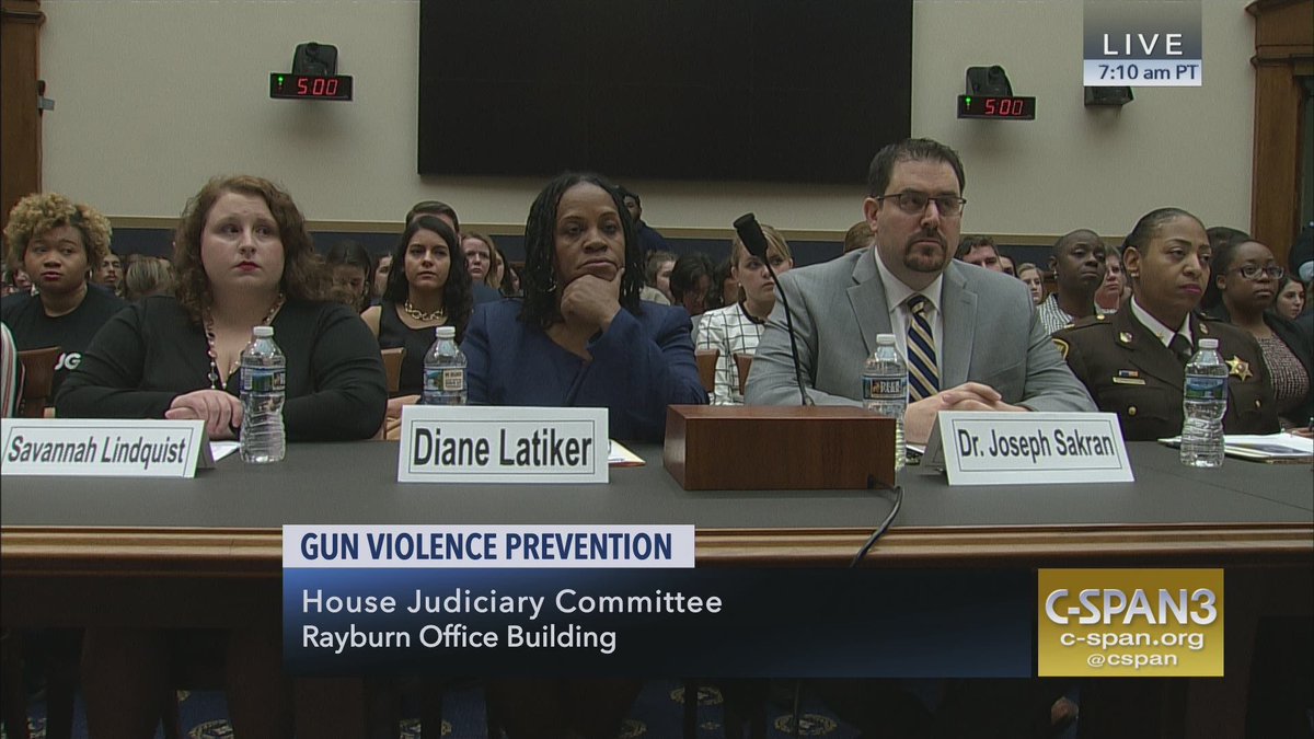 cspan's tweet photo. .@HouseJudiciary @JudiciaryGOP hearing on Gun Violence – LIVE on C-SPAN3, @cspanRadio &amp; online here: https://t.co/tQLsugOaev https://t.co/BGuBPjnljy