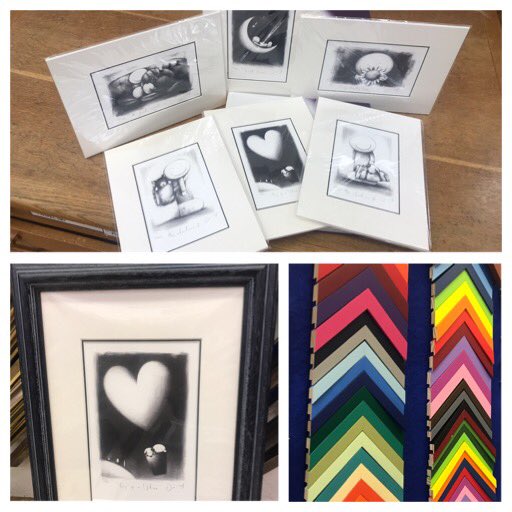 Valentine’s Day gift ideas 💝?! At L❤️VELYS we have a selection of small rare limited edition Doug Hyde prints. Why not choose your print &amp;  frame from our selection? £80 each. #doughyde #artforsale #art #localart #valentinesday #margate #cliftonville #bespoke #framing