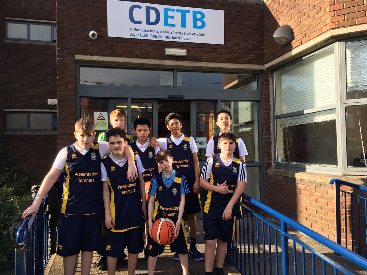 Pres_Terenure's tweet photo. Hard luck to our 1st year girls & boys Basketball teams today in the @cdetbscc tournament. Everyone showed great determination #watchthisspace #team #gopres https://t.co/qFoQNnvd1p