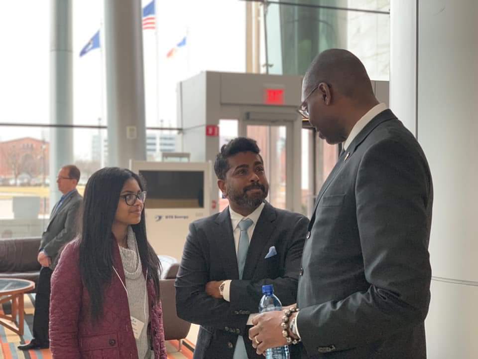 michellesourie1's tweet photo. Pt. 1 With just a month in office, Lt. Gov Garlin Gilchrist is already proving to be a friend of #MMSDC & countless disadvantaged businesses we serve. It was an honor to have him join us yesterday to issue the oath of office to our board of corporate executives & entrepreneurs. https://t.co/17I0QF3RTj