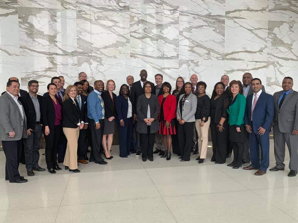 michellesourie1's tweet photo. Pt. 1 With just a month in office, Lt. Gov Garlin Gilchrist is already proving to be a friend of #MMSDC & countless disadvantaged businesses we serve. It was an honor to have him join us yesterday to issue the oath of office to our board of corporate executives & entrepreneurs. https://t.co/17I0QF3RTj