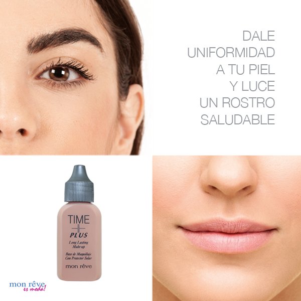 mon_reve's tweet photo. Dale uniformidad a tu piel y luce un rostro saludable con la Base Time Plus. #BaseTimePlus #Maquillaje #Monreve #MonreveCosmeticos #Belleza https://t.co/1nAK35tB1O