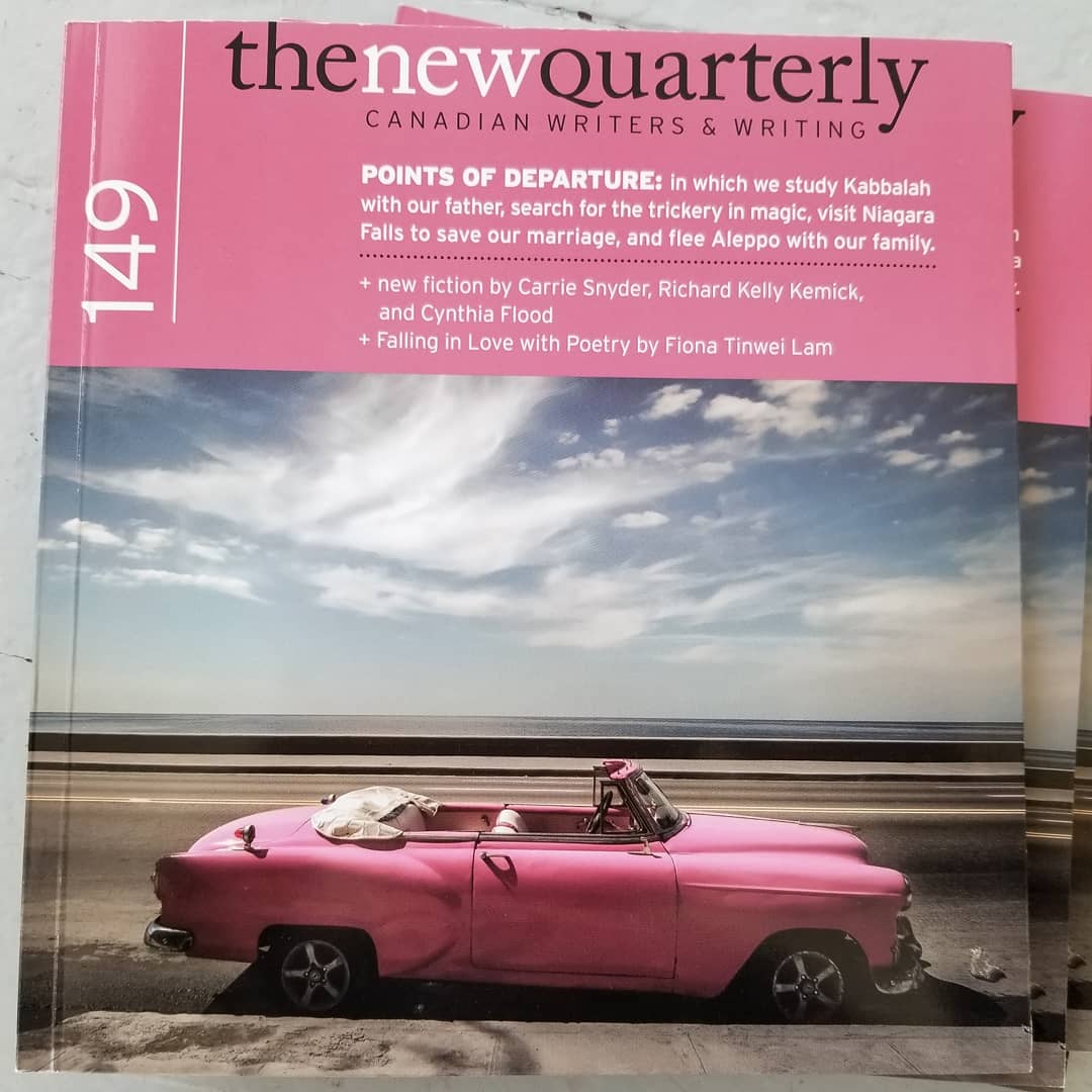 So happy to have a story in the pink convertible issue of TNQ.