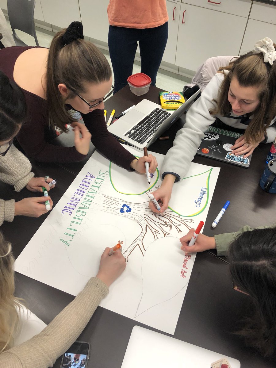 Love collaborating with such amazing teacher candidates at <a href="/QueensEduc/">Faculty of Education</a> on integrating sustainability through authentic experiences in the classroom! 🌿🍃♻️ #EnvironmentalEducation #Crosscurricularlearning @Mme_Hyde1 <a href="/LearningwithMsP/">Miss P</a>