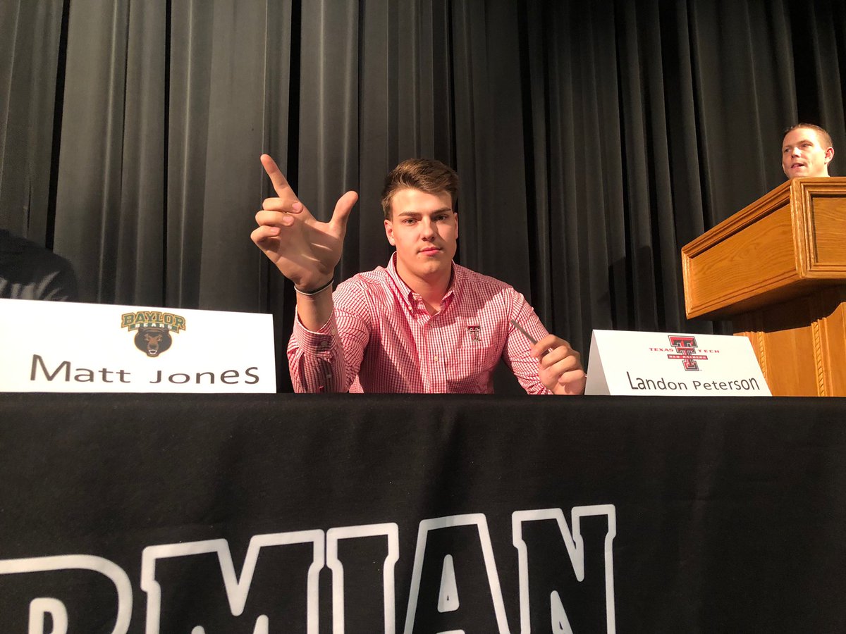 NewsWest 9 Sports (@newswest9sports) on Twitter photo Look at all of these <a href="/OdessaPermian/">Odessa Permian Panthers *OFFICIAL*</a> MOJO football players signing to play at the next level. There are EIGHT of them. Watch out Tech, Baylor, UT, UTPB and William Penn fans. Look at all of these <a href="/OdessaPermian/">Odessa Permian Panthers *OFFICIAL*</a> MOJO football players signing to play at the next level. There are EIGHT of them. Watch out Tech, Baylor, UT, UTPB and William Penn fans.