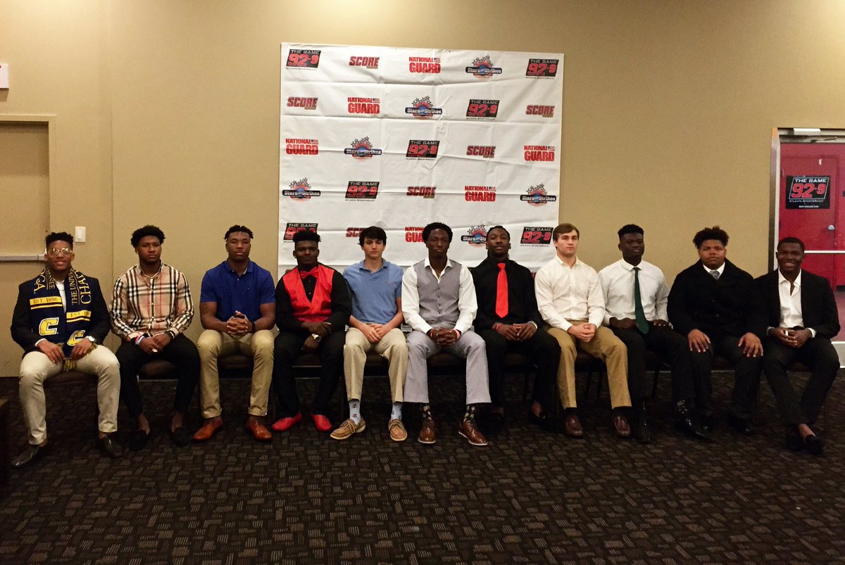 Norcross_FB's tweet image. Signees are looking good this morning!! #AllN #NextLevelBlueDevils 
@929TheGame