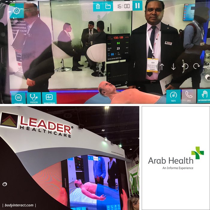 BodyInteract's tweet photo. Last week, #BodyInteract has been to Dubai at the @Arab_Health meeting, with @Leader_DSO. (PS: congrats for your 10th anniversary!) 🇦🇪
Many thanks to all who visited us.

#MedEd #AugmentedReality #Training #SkillsForLife #edtech #PoweredbySimulation #Health #educators #HealthTech https://t.co/9IRv6i4crV