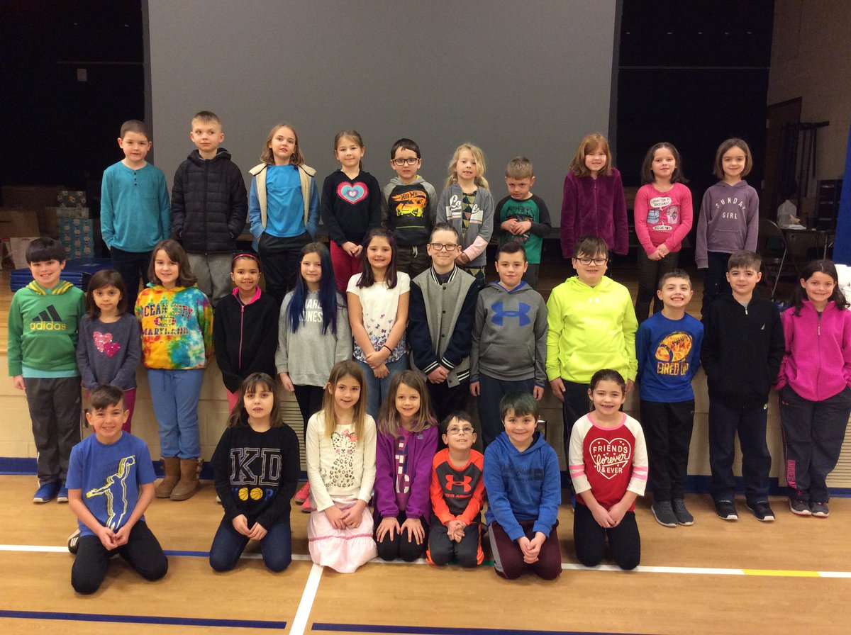 Congrats to the students who were recognized for demonstrating patience during the month of January! <a href="/FawnArea/">Fawn Area Elementary</a> #fawnarearocks