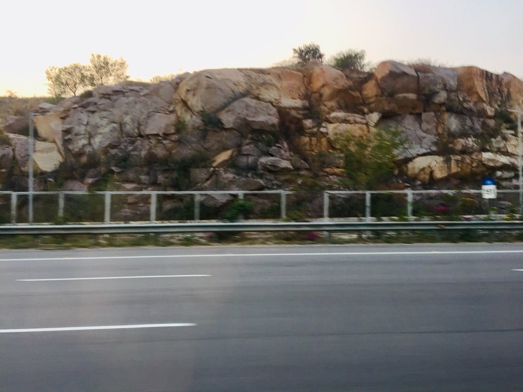 nuts2406's tweet photo. When I was younger this would have filled me with pride; the human spirit cutting through hard rock- relentless. A older me realises there is wisdom in going around obstacles; in getting there, but with empathy. 
#SaveOurRocks #WednesdayWisdom https://t.co/lhxl9fmekN