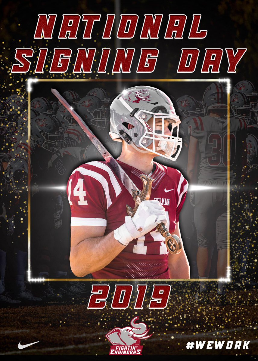 Congratulations to all of the Future Fightin' Engineers who signed today! Welcome to the Family! 🐘 #WeWork #TusksUp19  #NSD2019
