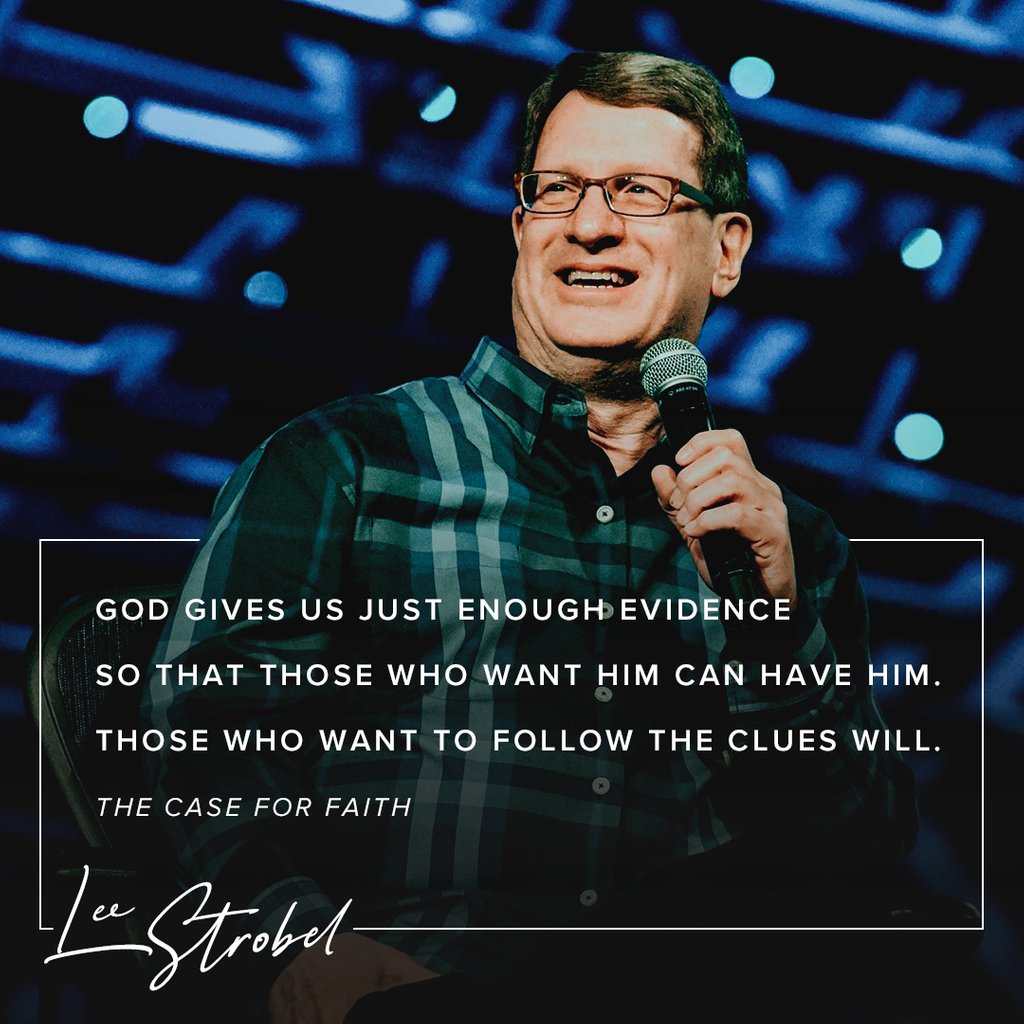 LeeStrobel's tweet photo. Are you ready to follow the tracks that lead toward the God who loves you? Once you accept the challenge, your life can be forever transformed! #TheCaseforFaith https://t.co/3UgcQ41OPp