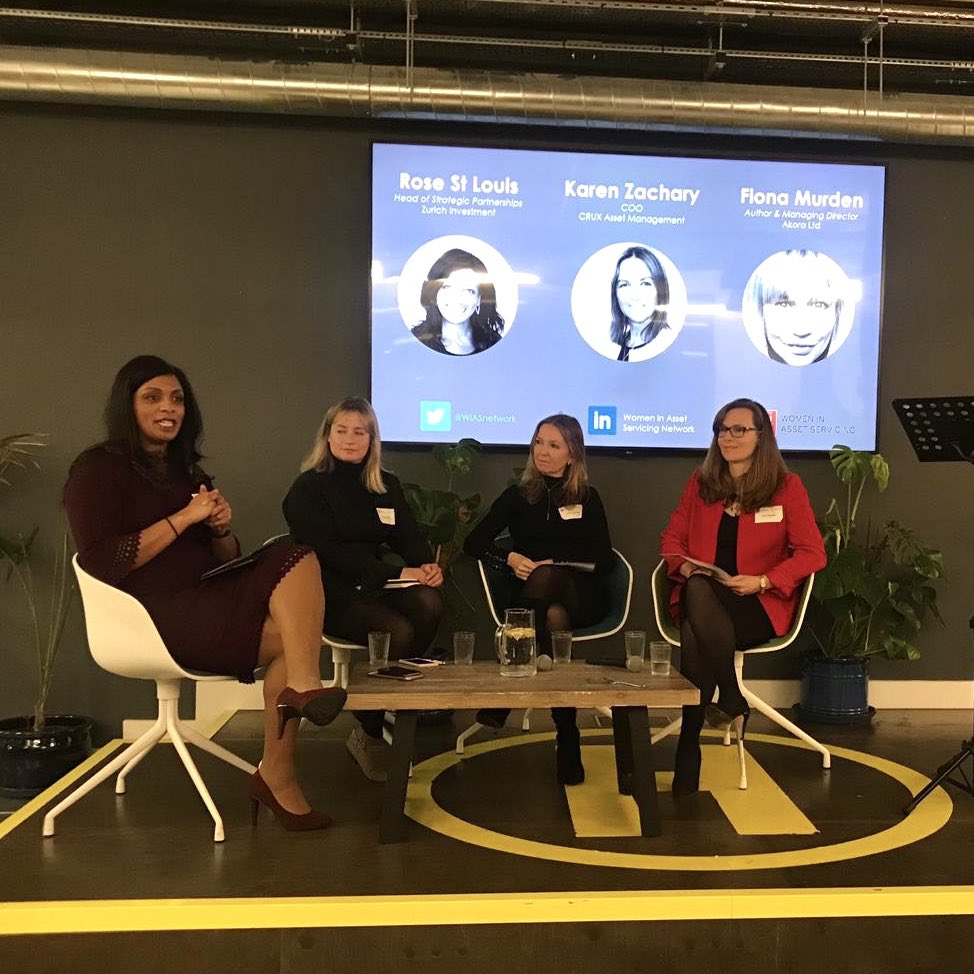 Great @CalastoneLtd sponsored @WiASnetwork breakfast briefing on #nurturingtalent hosted by @katewebber19 keynote by Ann Roughead and my pleasure to be on the panel with @FionaMurden and Karen Zachary of @CRUXAssetMan #femaletalent #sheleads