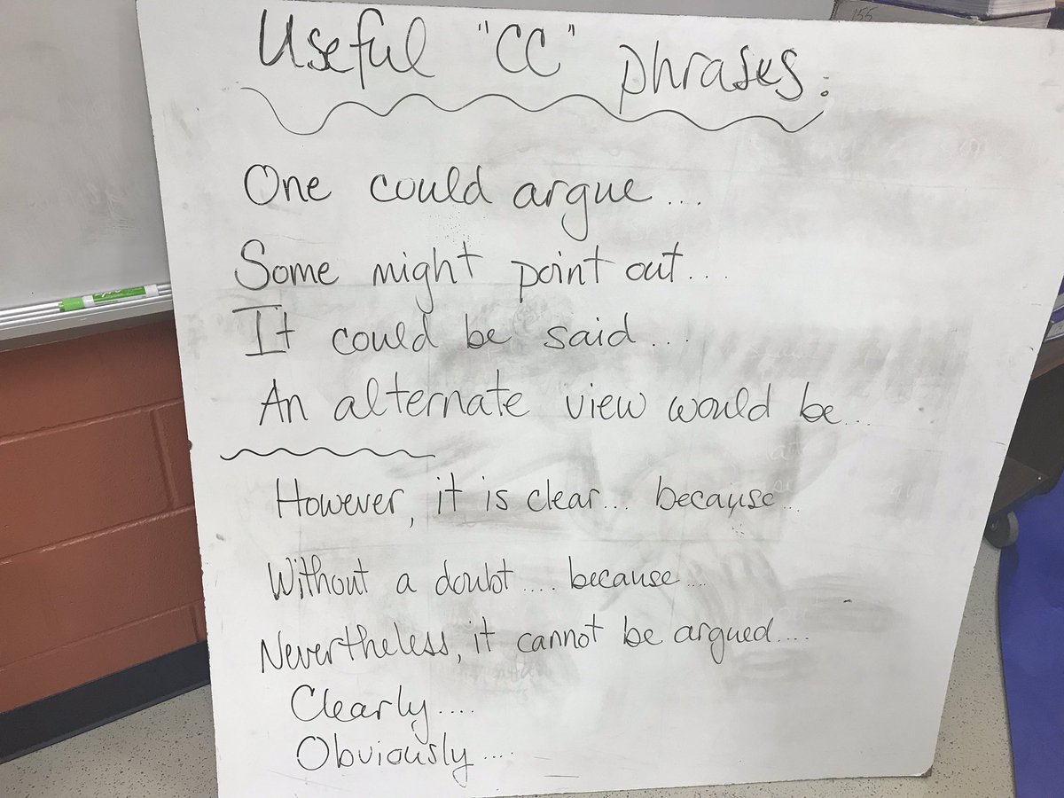 LHSPrin_WJCC's tweet photo. Sharing with our SURN Cohort how FREDA is implemented in Honors English. Whatβs FREDA? Facts/Reasons/Evidence/Details/Anecdotes #micdrop #writingempowerment https://t.co/r9AZoeirMZ