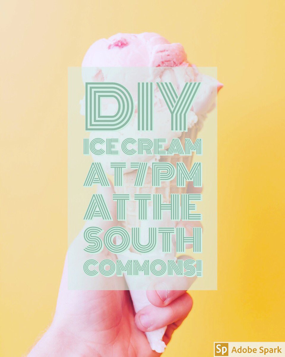 LeeClarkCollege's tweet image. Come make some DIY ice cream tonight at the South Commons. Ingredients are provided! 🍦
