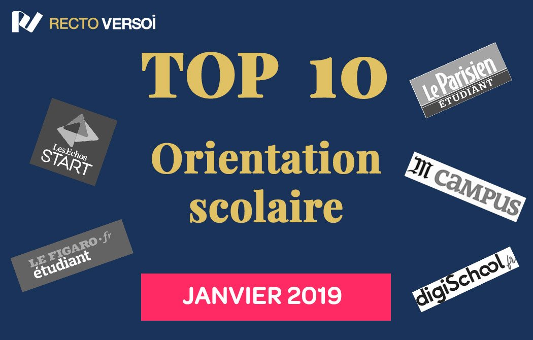 Retrouvez le #TOP10 du mois de janvier 2019 des articles sur l' #orientationscolaire et professionnelle
➡️ bit.ly/2MS2EpN