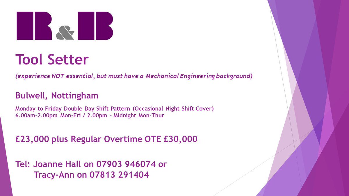 RischerButler's tweet image. #Jobs #ToolSetter #Nottingham tinyurl.com/yaejopar