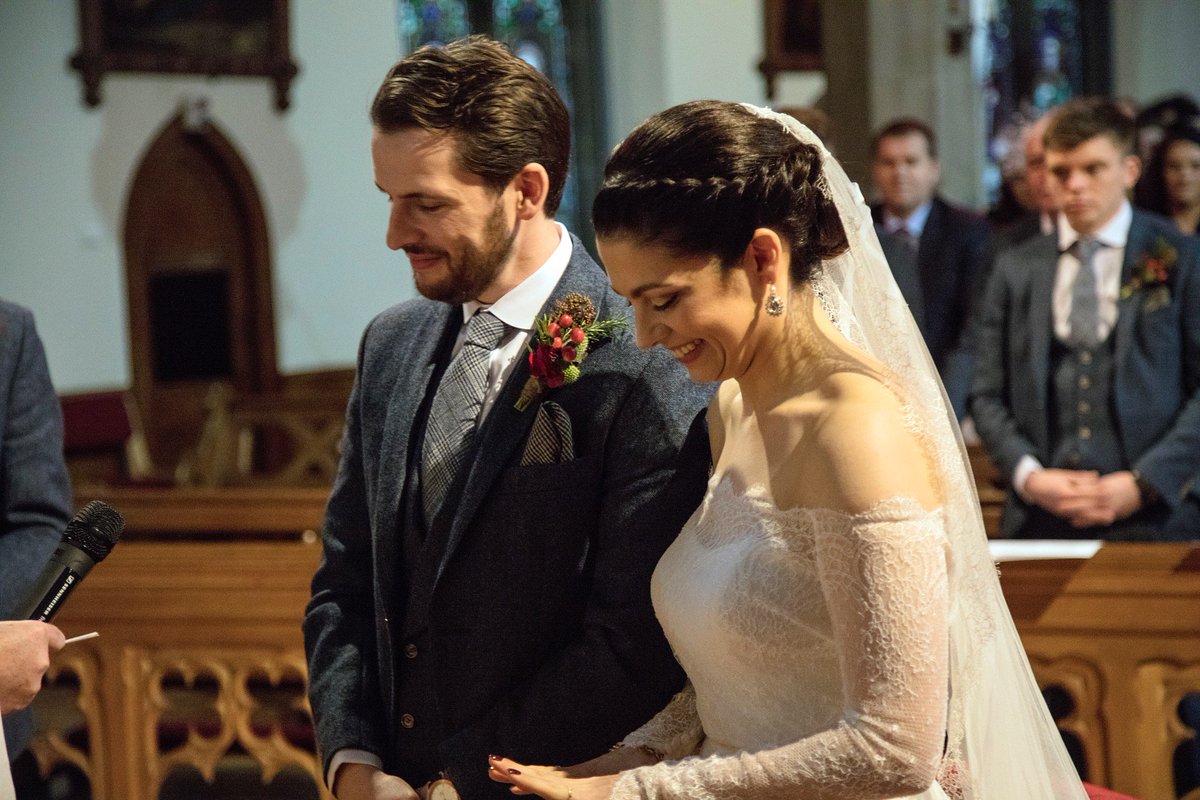 Eleganza Real Bride Magen jokes that she drew inspiration from Beauty and The Beast and Wuthering Heights for her winter wedding! Find out more about her big day on our blog.
bit.ly/2DUlaL1

Photography: Rod Penn Photography