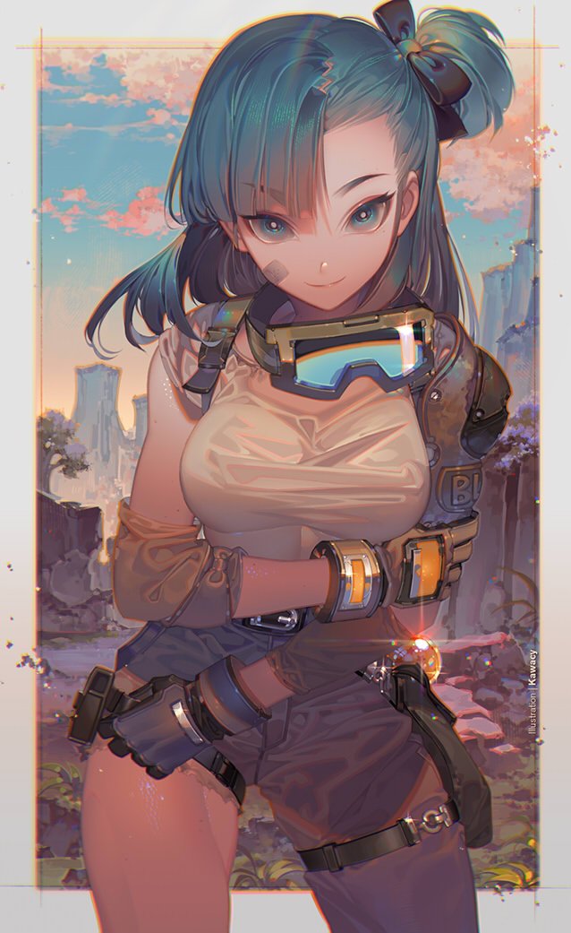 kawanocy's tweet photo. ブルマちゃん💙 https://t.co/COGHOtqGmT
