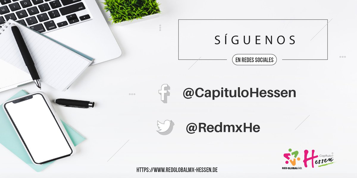 RedmxHe's tweet photo. No te pierdas ninguna de nuestras novedades, síguenos en nuestras Redes Sociales:
☑️Facebook
☑️Twitter
- - -
#RedGlobalMX #CapituloHessen
#Talentomx
@RedGlobalMx https://t.co/Ly0zMhBOFW