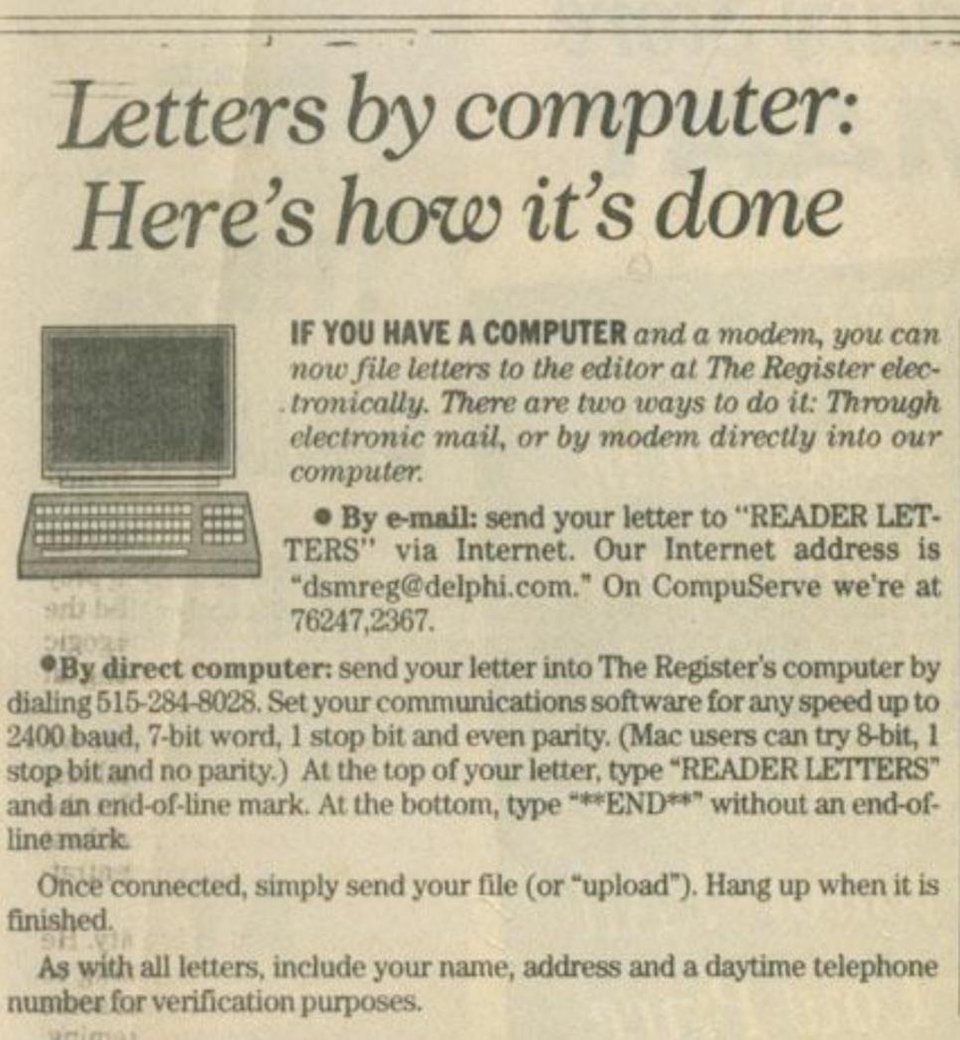 Xentagz's tweet photo. If you think using #bitcoin is difficult - here are some old instructions on how to send letters with a computer https://t.co/YRREF9eKFF