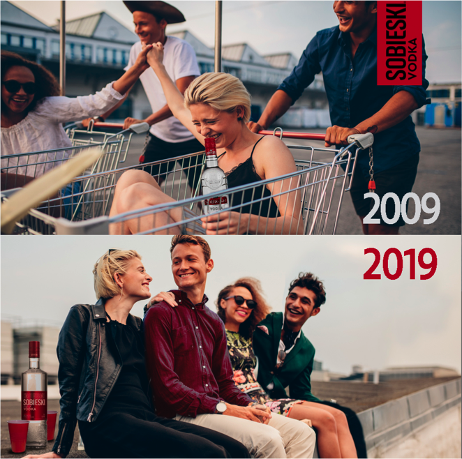 SobieskiES's tweet photo. Pasan lo años, cambiamos por fuera, pero nunca cambiaremos nuestra esencia juvenil.

#Sobieski #Vodka #10YearChallenge #youth #foreveryoung #somosjovenes #happiness #WeareYoung https://t.co/fqtez0uDEq