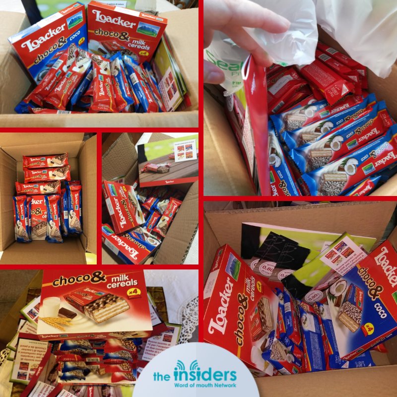 Tutti i Vip Pack #LoackerChoco sono in viaggio e stanno arrivando ai fortunatissimi Ambassadors! Preferite Milk Cereals o Cocco? 😋
#LoackerChoco&amp;2019