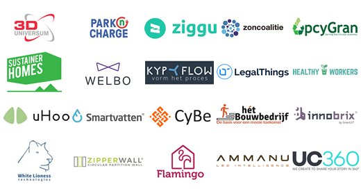 PROVADAre's tweet image. Meet the 20 winners of the @PROVADAre FUTURE #startup battle. An innovation contest for startups covering the building life cycle. We would like to thank our #partners and #jury panel for supporting the startups for a free booth at the #PropTech platform PROVADA FUTURE 2019.