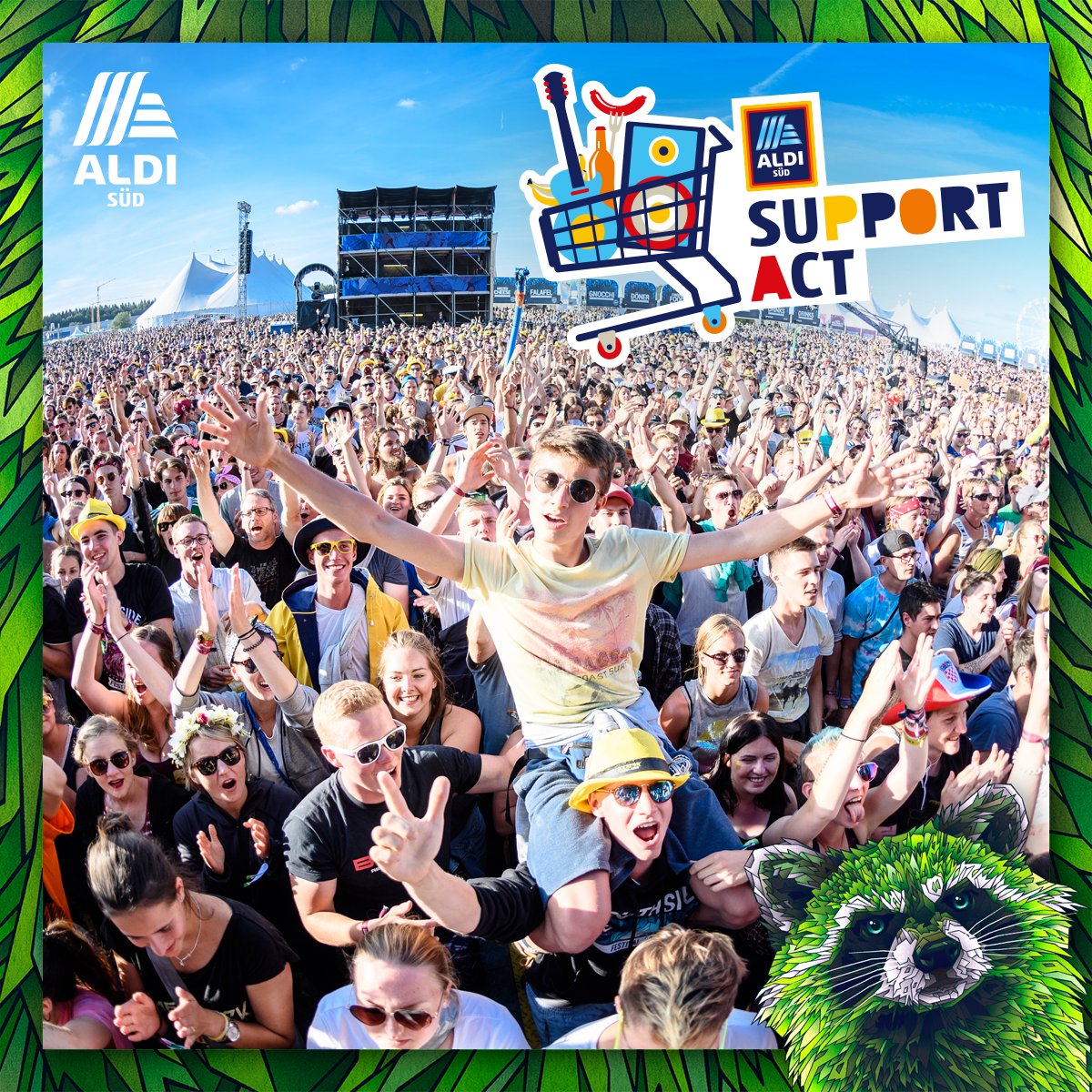 southsidefstvl's tweet photo. Premiere auf dem #southside19:  Festival-Shopping zum ALDI Preis – ALDI SÜD versorgt euch 2019 erstmals mit einer eigenen Festival-Filiale zwischen dem 20. und 24. Juni 2019! 
Kauft direkt vor Ort Lebensmittel und alles, was ihr für ein einmaliges Festivalerlebnis benötigt 😁 https://t.co/EcnsuWyPbL