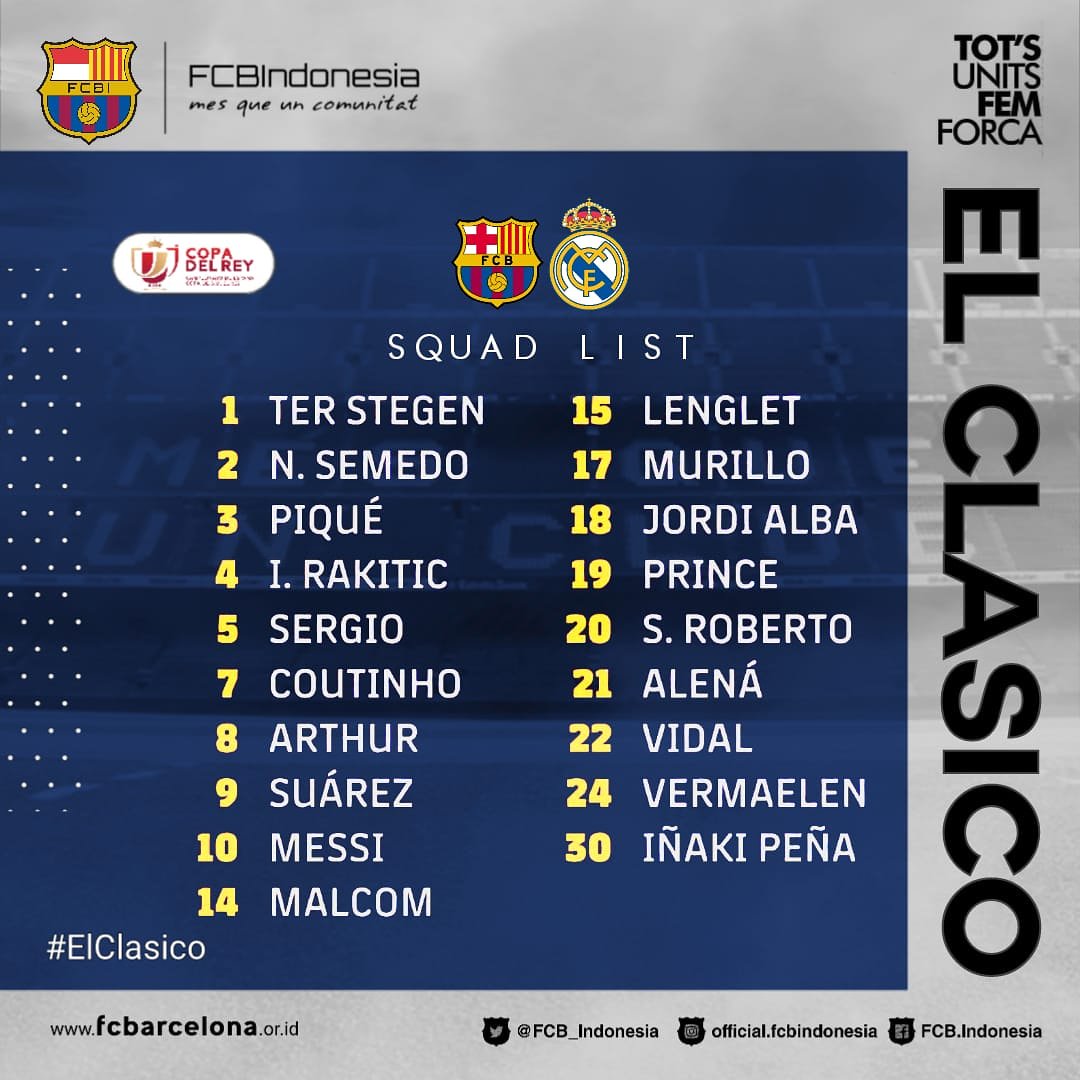 Fcbi_Solok's tweet photo. Squad list @fcbarcelona_id https://t.co/WIR4UKbtJ6