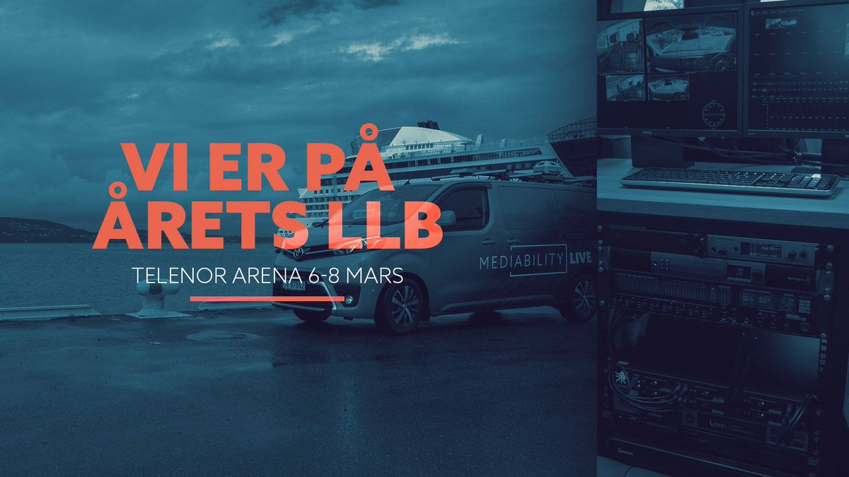 See us at this year <a href="/LLBforeningen/">LLB Norway</a> event!

mediability.com/llb-oslo-2019/ 

#professionalequipment #cameras #mediatech #broadcasttech