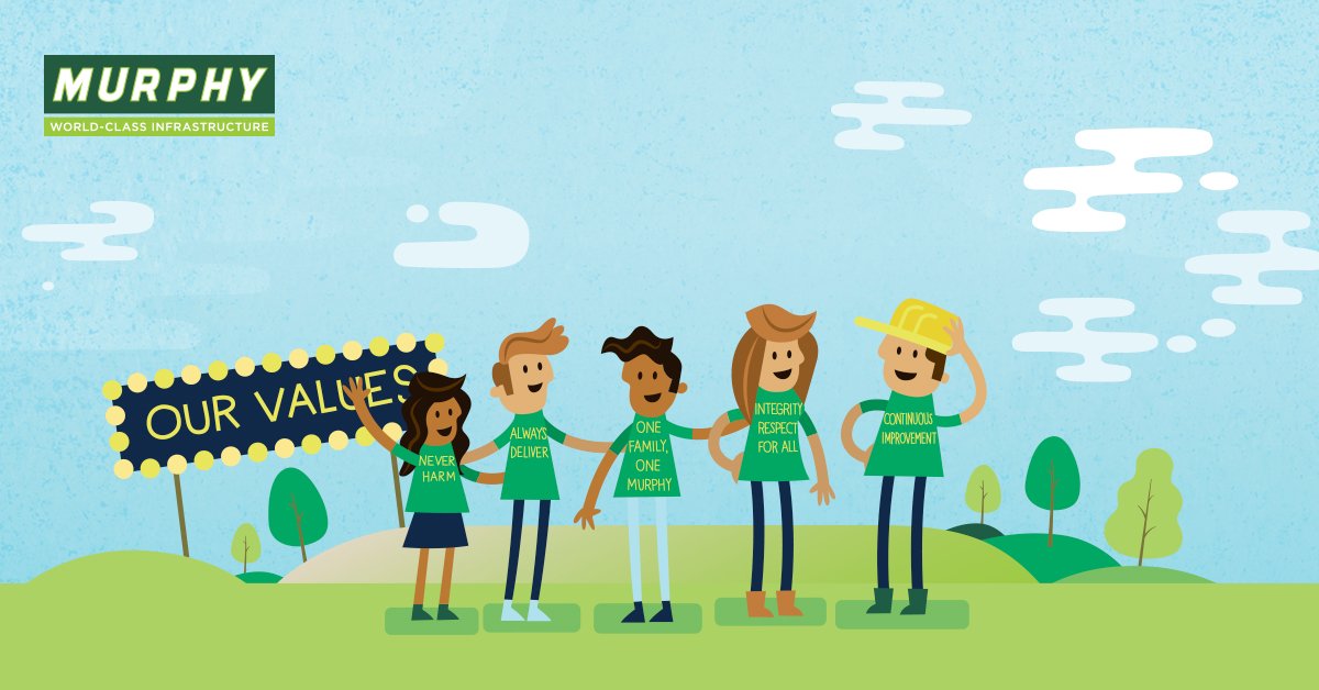 murphycareers's tweet photo. We've held the same values at the core of our business for almost 70 years. The first? Never Harm. We look after people, their communities and the planet - no matter what. https://t.co/1miQxALcJL