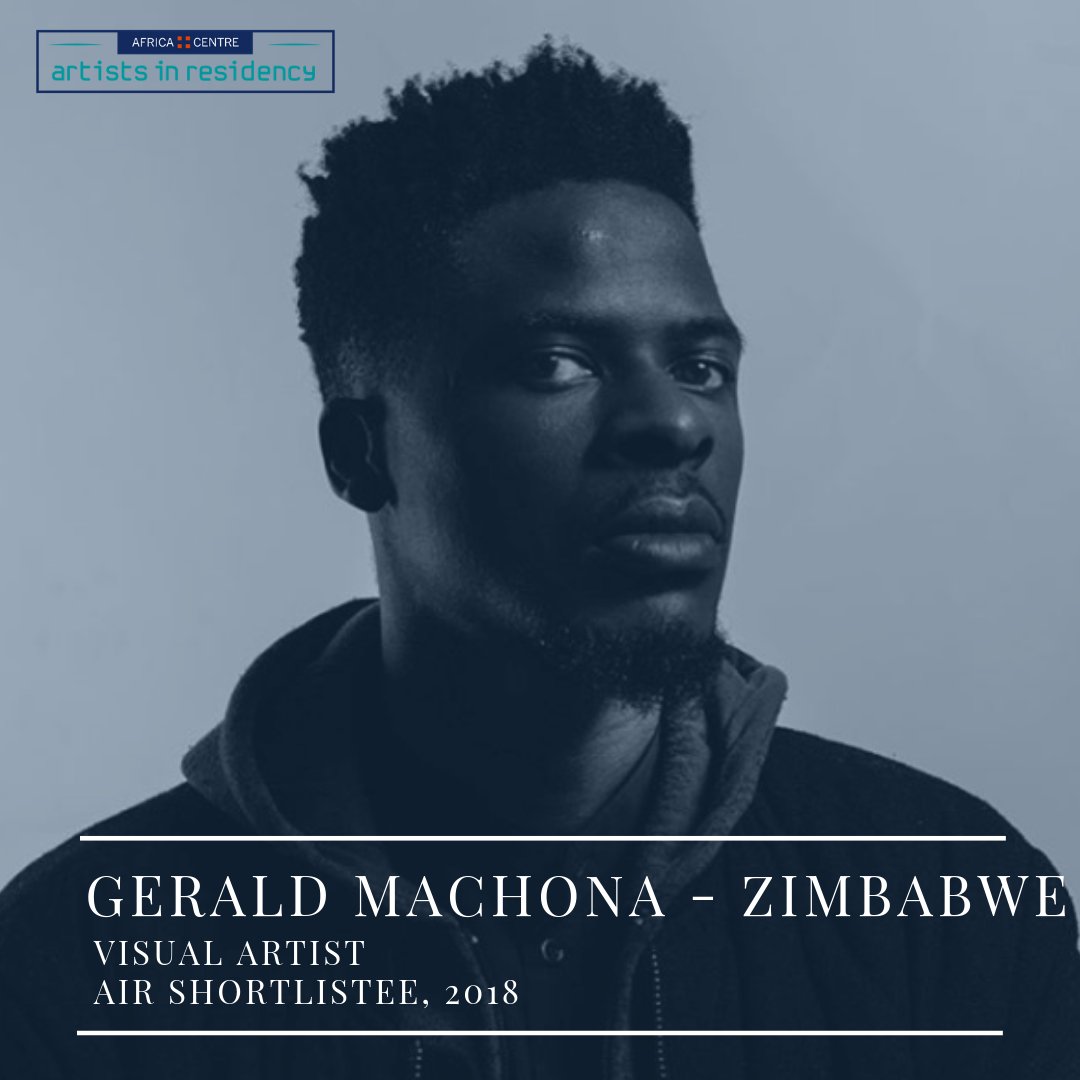 Gerald Machona is an emerging Zimbabwean born Visual artist now on our #AIR2018Shortlist. He primarily works as a visual artist &amp; uses sculpture, performance, new media &amp; video Installation in his work. #WeAreAIR