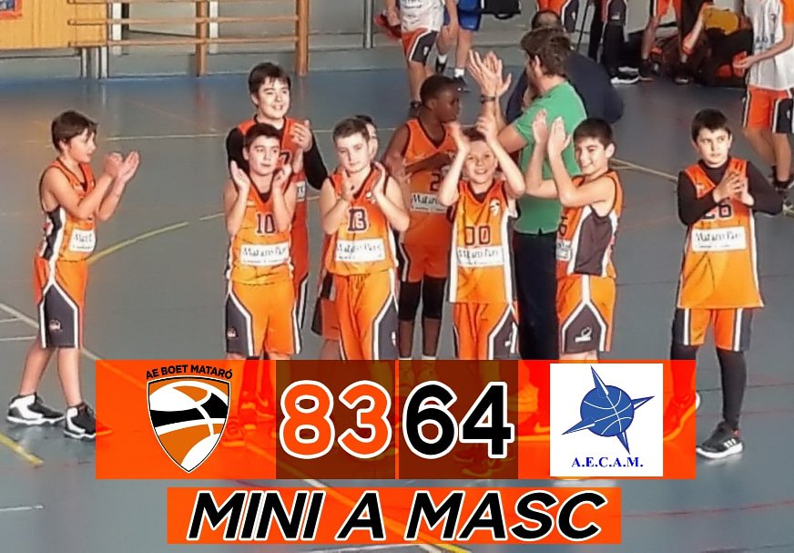 cbboetmaresme's tweet photo. El #MiniAMasc guanya el @yesaecam a casa exhibint un molt bon joc.
⠀⠀⠀⠀⠀⠀⠀⠀⠀
🔎 Per veure la crònica del partit, feu clic al link: https://t.co/VYkv1fQxsD
⠀⠀⠀⠀⠀⠀⠀⠀⠀
📸 Pares Mini A Masc
⠀⠀⠀⠀⠀⠀⠀⠀⠀ https://t.co/8CUJVXn0jg