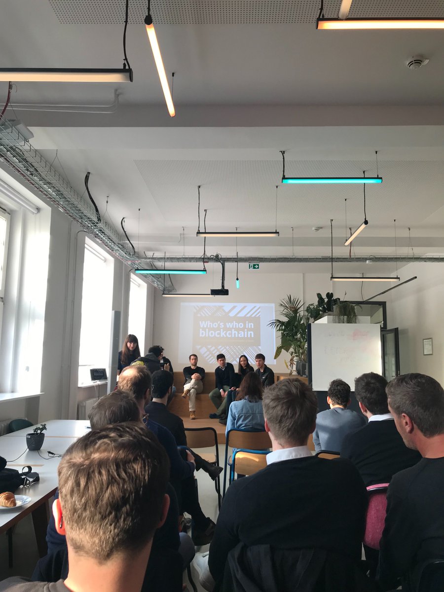 Insightful morning at 'Who's who in Blockchain' report launch this morning. Thanks <a href="/IBeaglecat/">Beaglecat</a> for organising it 👍