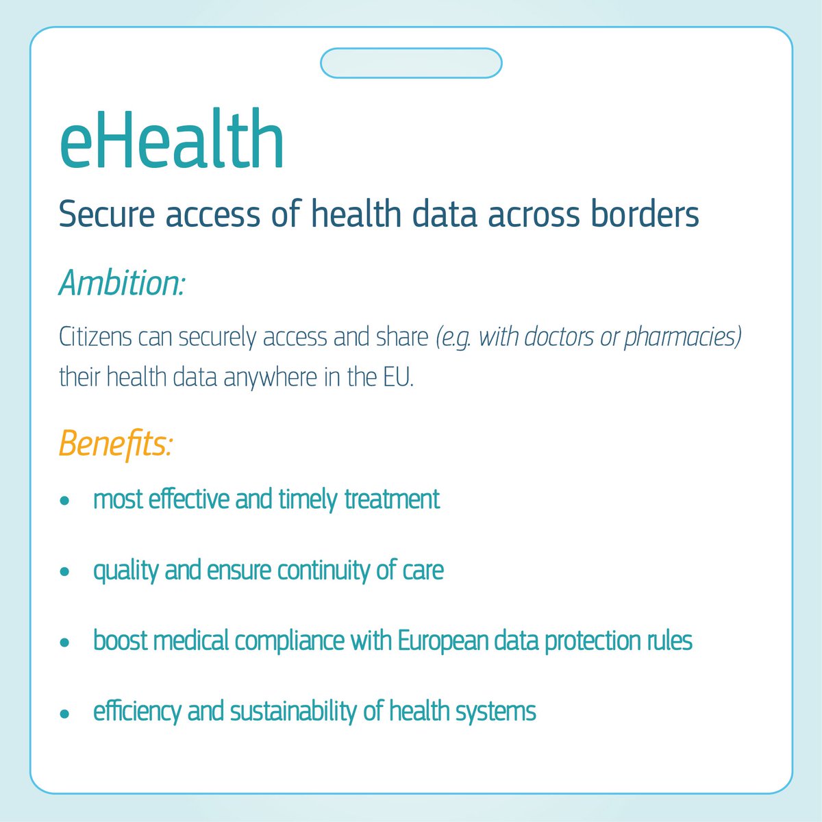 Eu Health On Twitter V Andriukaitis Once Developed The Electronic Health Record Exchange Format Will Also Allow To Make Savings To The Eu Budget As Expensive Tests Like Images Or Laboratory Results Would Not