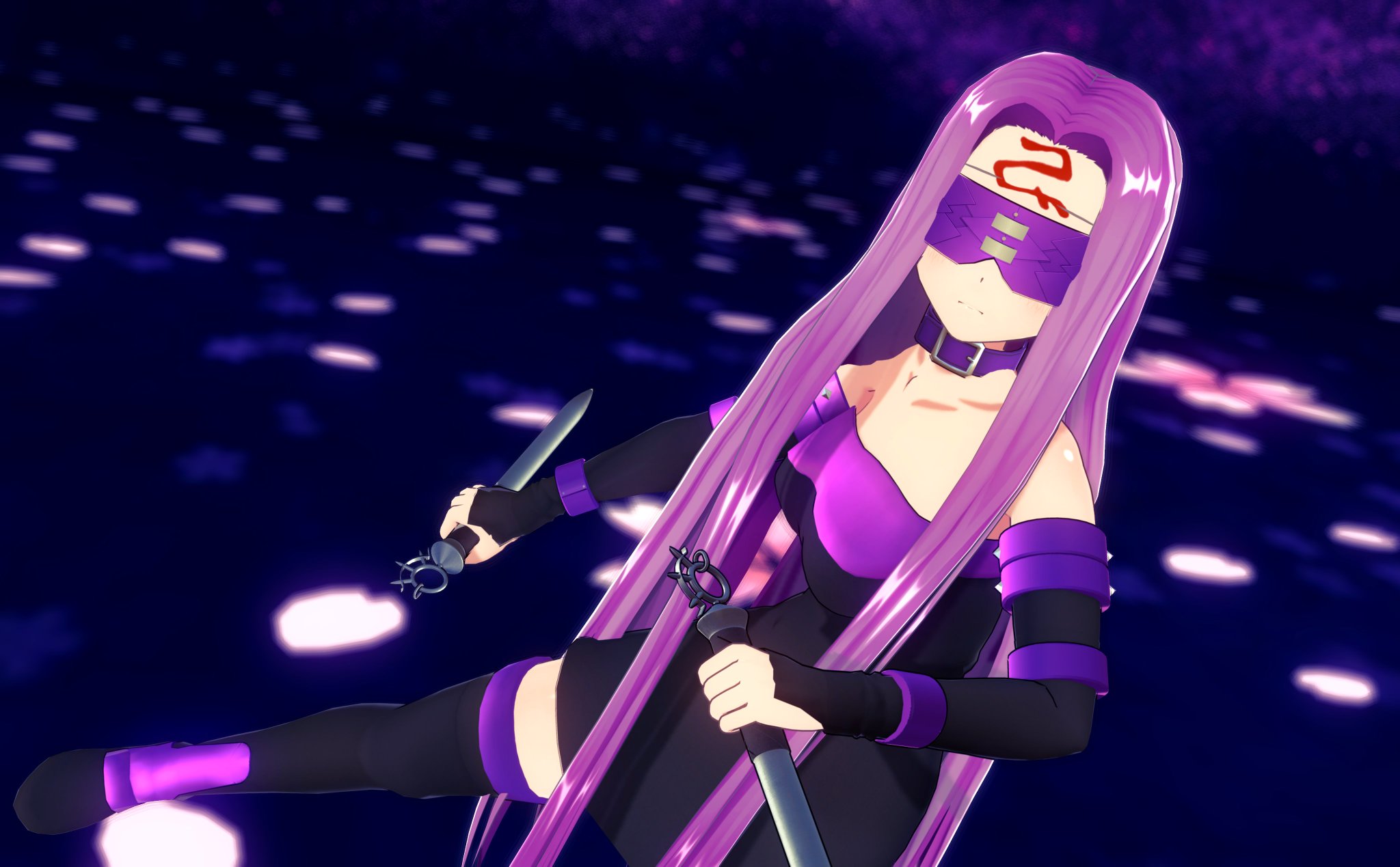 Fate メドゥーサ プレイマット FGO】メドゥーサNew宝具＋NewEXアタック【Fate/Grand Order