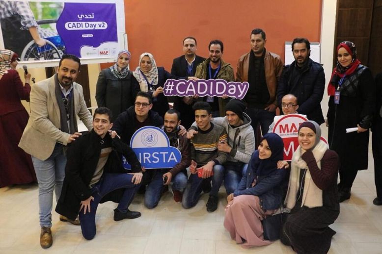 MedicalAidPal's tweet photo. #CADIDay 2019: Promoting the rights of people with disability in #Gaza.
MAP and partner NRSTA organised the second annual ‘CADI’ Day; a highly successful day of events and public education to promote the rights of people with disabilities in Gaza.
https://t.co/whuKInAYca https://t.co/WCUSk5Omq3