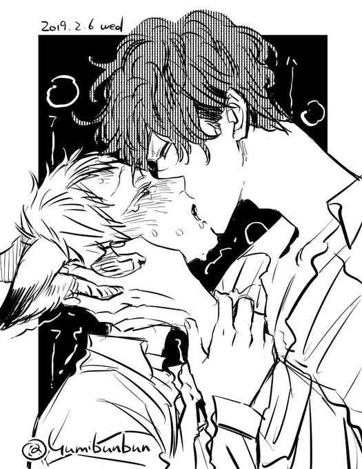 【息抜きらくがき】お題箱から一尾と田淵の『濃厚キス』『トロトロなキス』を描きました?❤️
お題下さった方々有難うございます〜! 