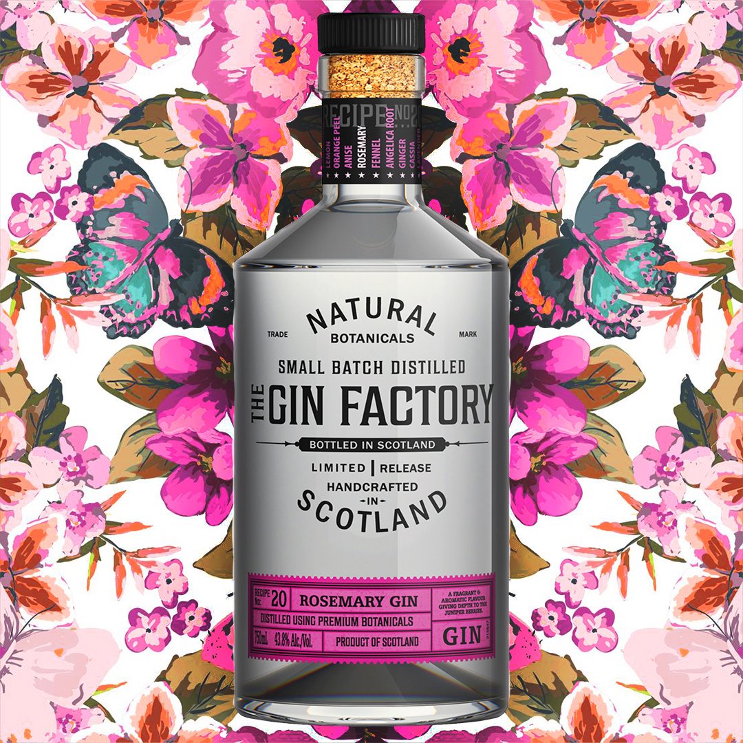 The Gin Factory's current mood....
#gin #scottishgin #rosemary #summervibes