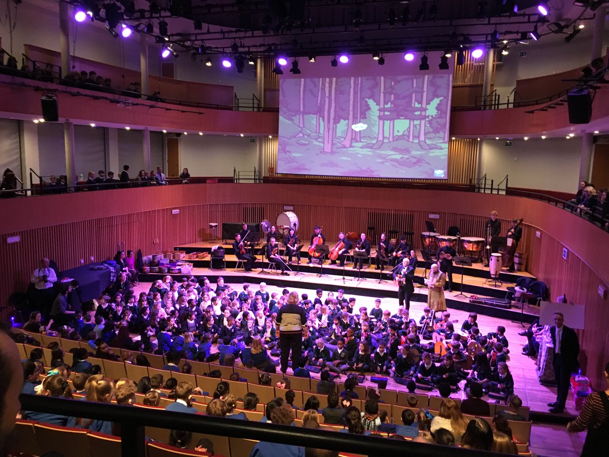 Absolutely brilliant performances of original compositions from @OvalSchool <a href="/HallmoorSchool/">Hallmoor School</a> <a href="/HillstonePS/">Hillstone School</a> @BournvilleJun <a href="/TivertonA/">Tiverton Academy</a> &amp; Elms Farm Primary yesterday <a href="/RuddockPAC/">Ruddock PAC</a> for our 'Peter &amp; the Wolf: Exploring music through stories' project. Thank you &amp; well done!#MusicEducation