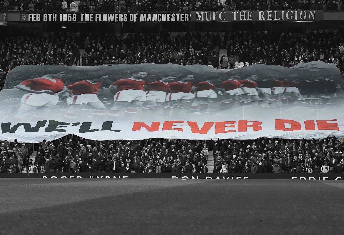 Rio Ferdinand (@rioferdy5) on Twitter photo Sixty-one years on... we will never forget ❤️ <a href="/ManUtd/">Manchester United</a> #BusbyBabes #FlowersofManchester Sixty-one years on... we will never forget ❤️ <a href="/ManUtd/">Manchester United</a> #BusbyBabes #FlowersofManchester