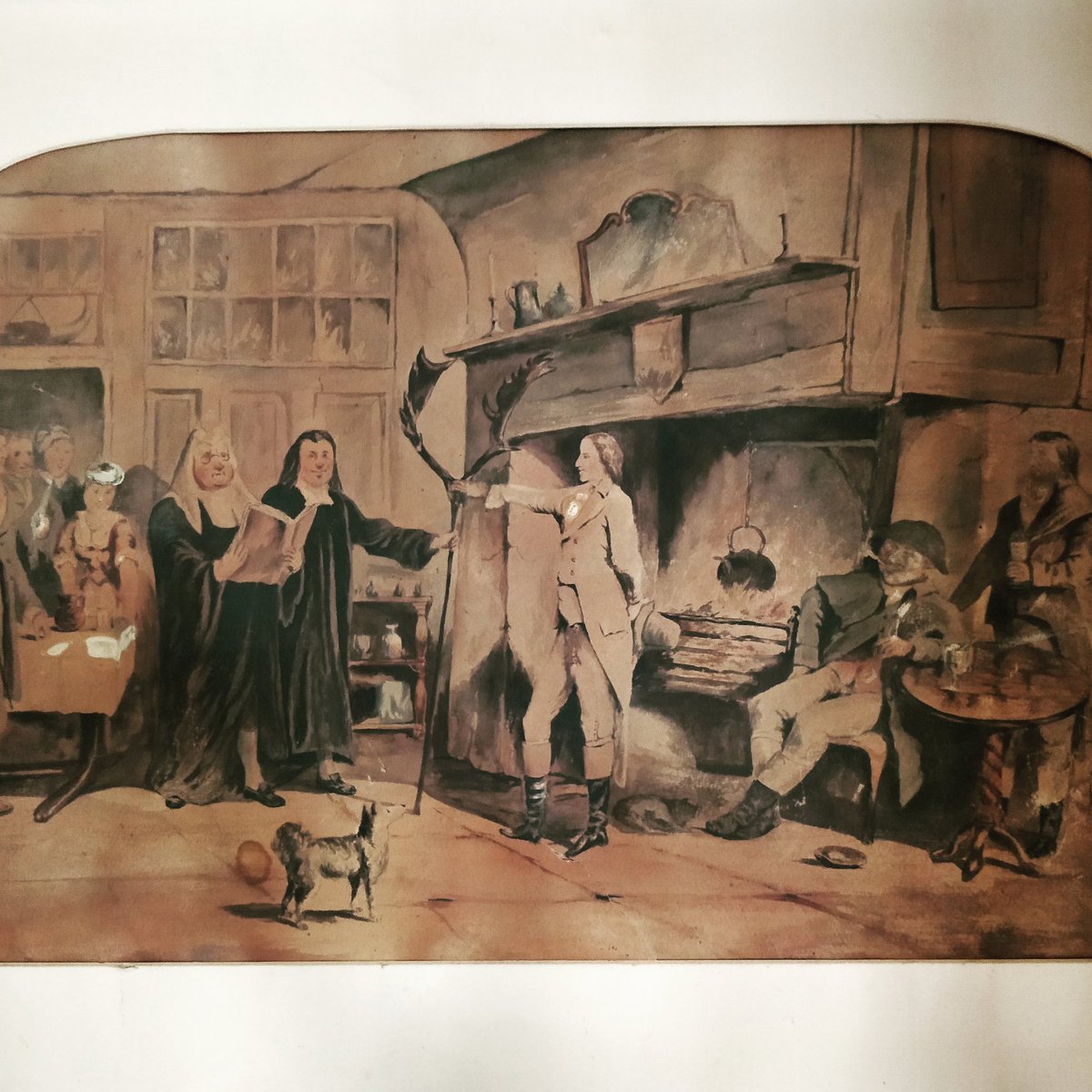 Swearing on the Horns, a long standing tradition that is soon returning to The Wrestlers.... #swearingonthehorns #charity #funandgames #prizestobewon #thewrestlershighgate