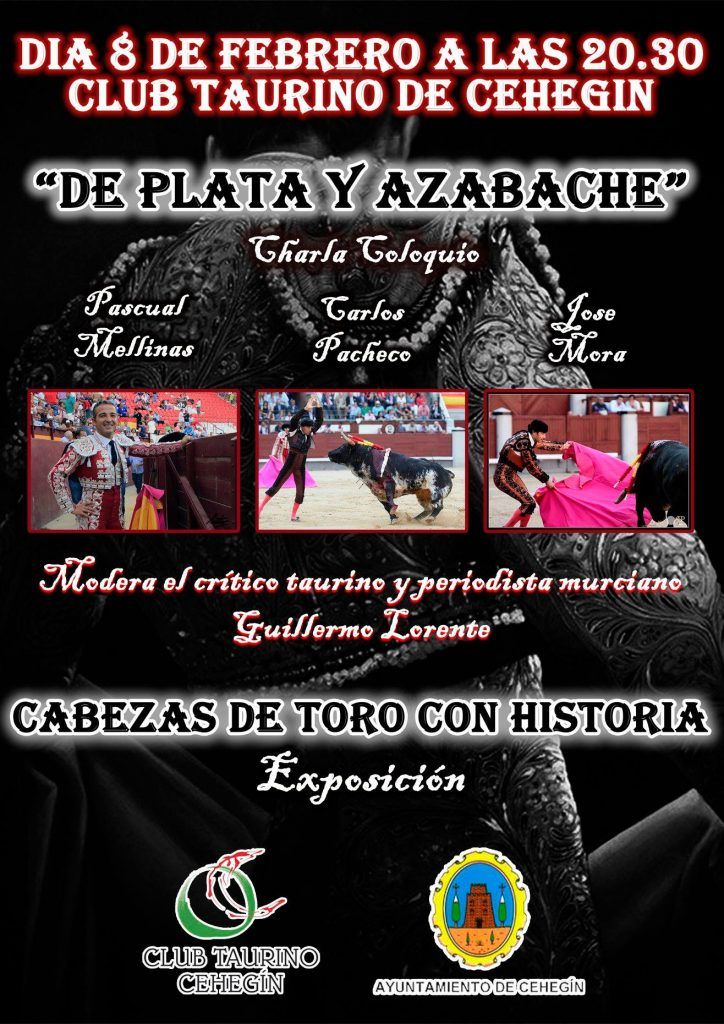 ceheginet's tweet photo. Los toreros de plata protagonistas en el IV Ciclo Taurino Cultural del Club Taurino de Cehegín https://t.co/PSaMlOySbF https://t.co/osZ0WuHKGq