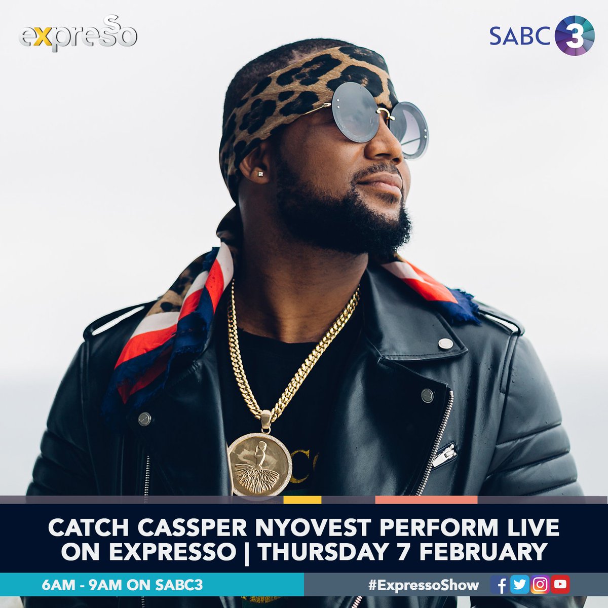 expressoshow's tweet photo. We'll just leave this here 🔥🔥🔥
@CassperNyovest on #ExpressoShow Thursday 7 February 6AM on @SABC3 https://t.co/fL2OG2Bpy1