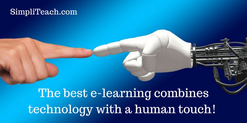 SimpliTeach's tweet photo. Who ever said that edtech had to be cold and sterile? Of course it doesn't have to be - but it's up to you to add some humanity to the learning process... https://t.co/RlRHj3SqcE