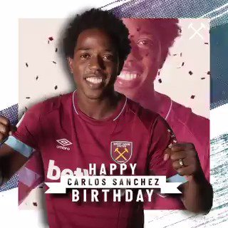 Happy birthday Carlos Sanchez!  We hope your recovery is going well   